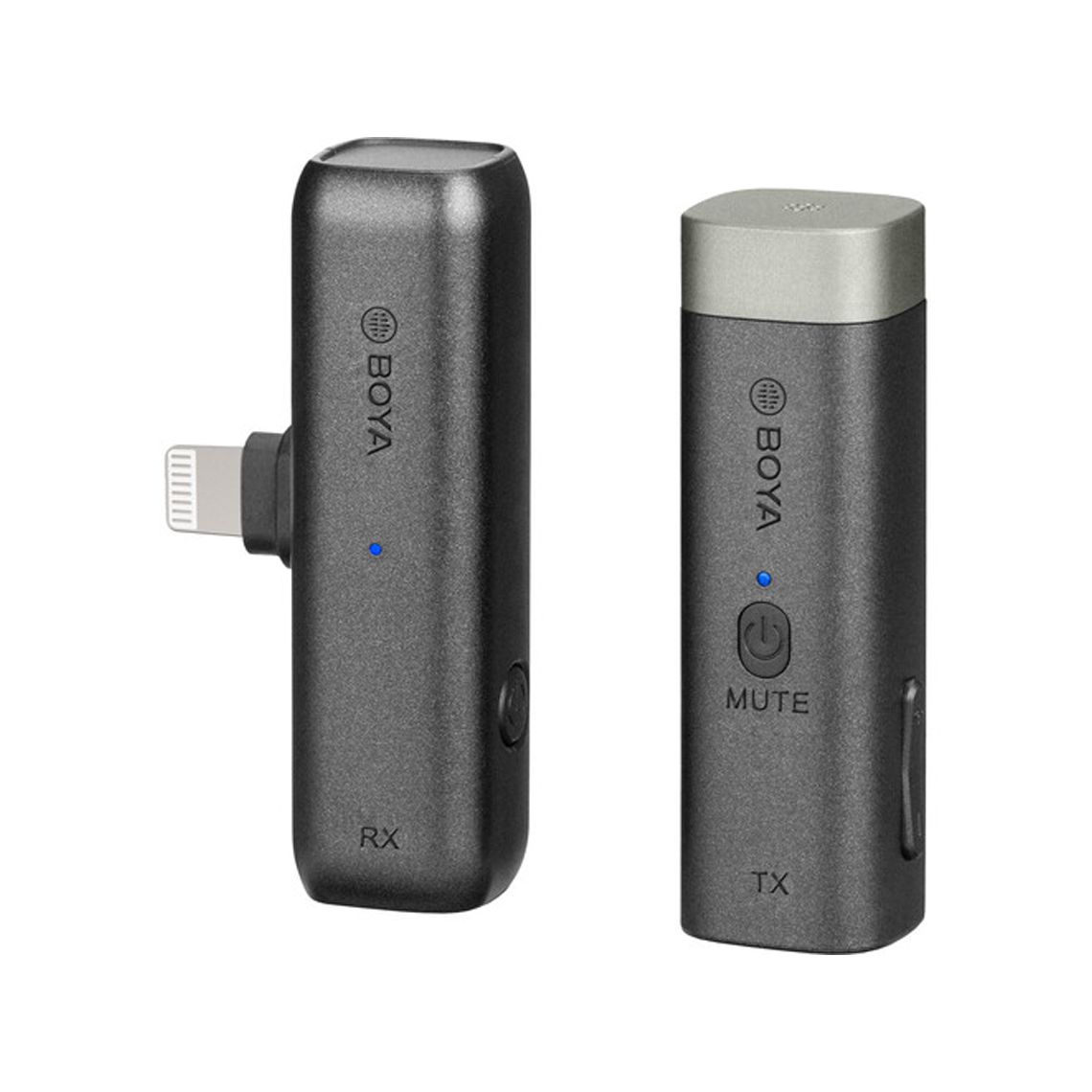 BOYA BY-WM3D Digital True-Wireless Microphone System for iOS Devices, Cameras, Smartphones (2.4 GHz)