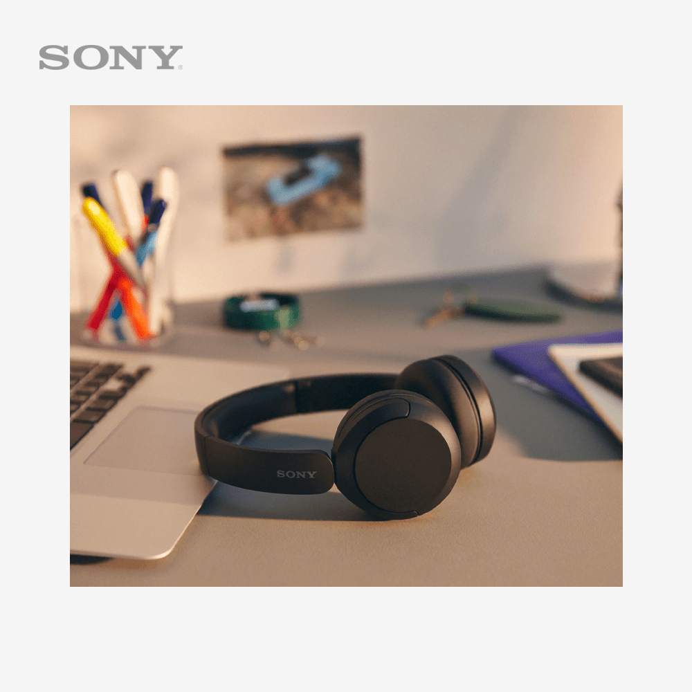 Sony WH-CH520 Wireless On-Ear Headphones with Microphone