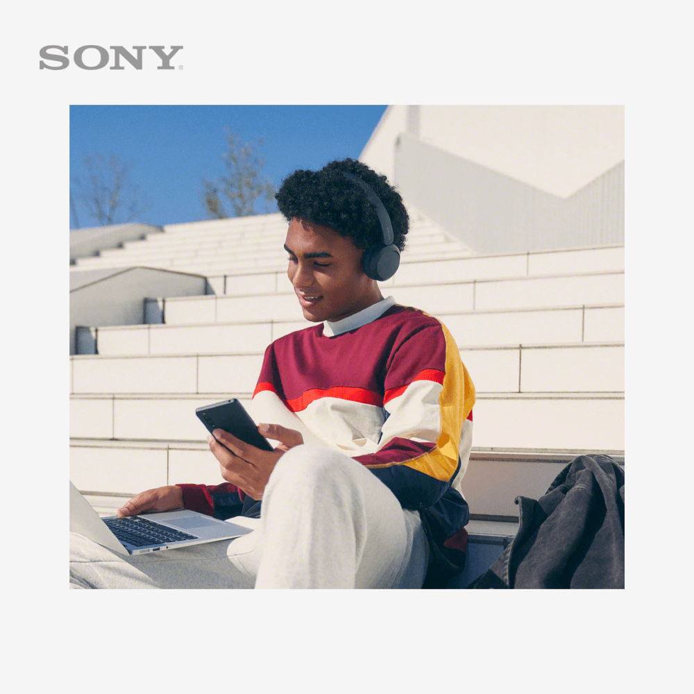 Sony WH-CH520 Wireless On-Ear Headphones with Microphone