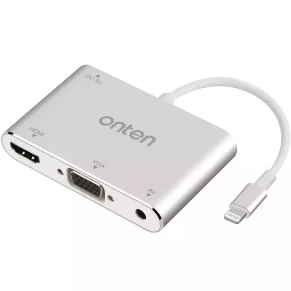 Onten LIGHTNING TO HDMI + VGA ADAPTER