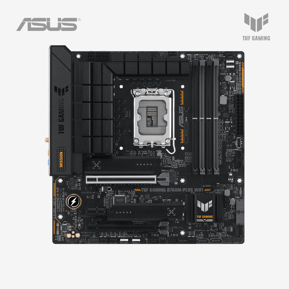 ASUS TUF Gaming B760M-PLUS WiFi D4 LGA 1700 Micro-ATX Motherboard