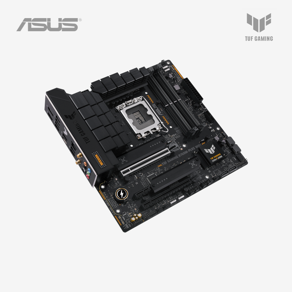 ASUS TUF Gaming B760M-PLUS WiFi D4 LGA 1700 Micro-ATX Motherboard