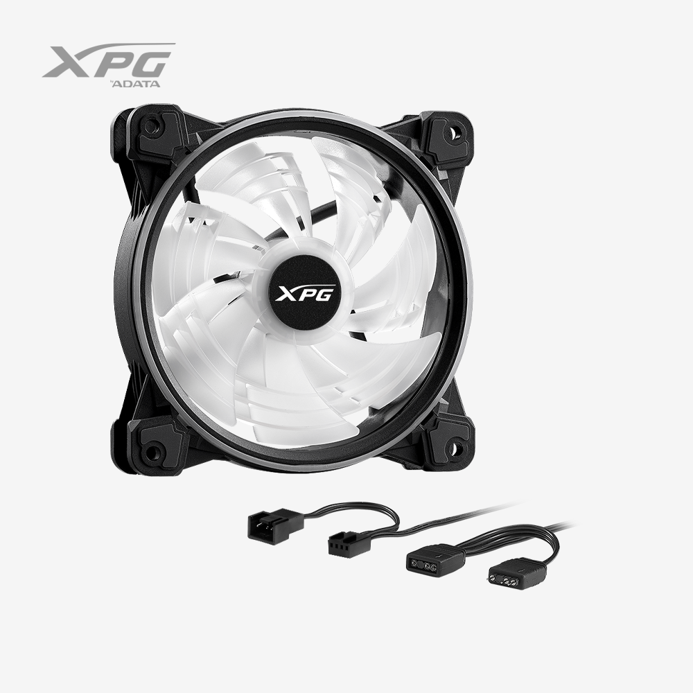 XPG HURRICANE 120 ARGB Case Fan - Black