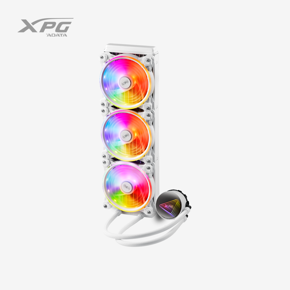 XPG LEVANTE 360 ARGB AIO Liquid CPU Cooler - White
