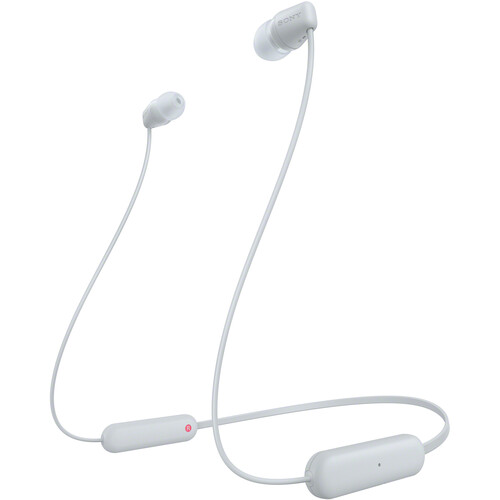 Sony WI-C100 Wireless in-Ear Bluetooth Headphones with Built-in Microphone