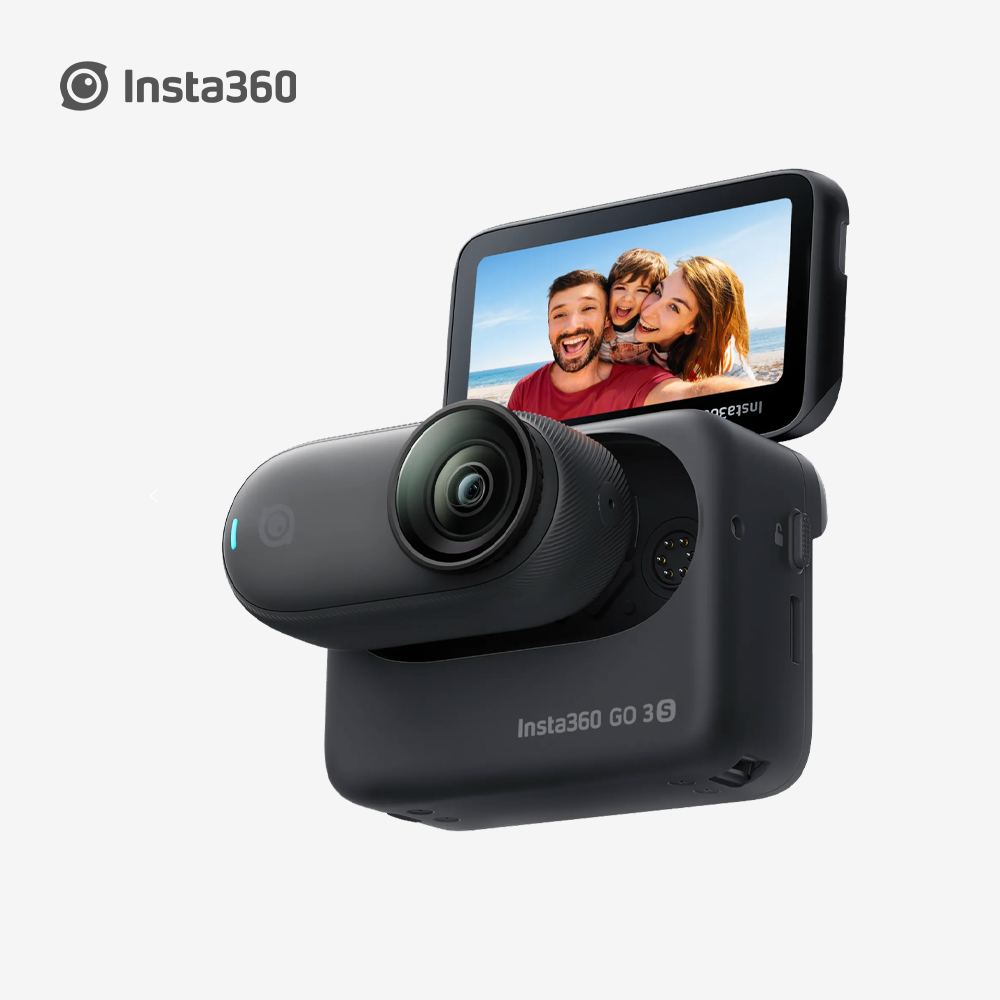 Insta360 GO 3S Action Camera Standard Bundle (64GB, Midnight Black)