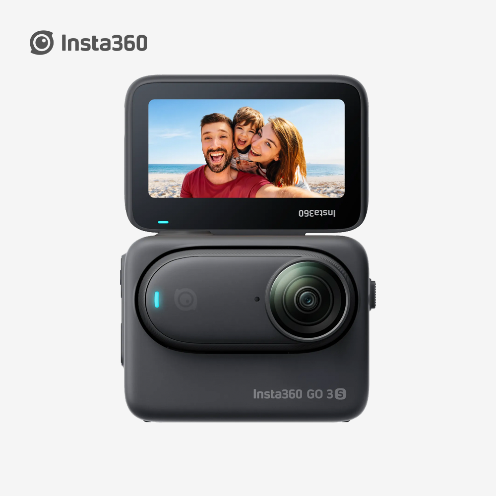 Insta360 GO 3S Action Camera Standard Bundle (64GB, Midnight Black)