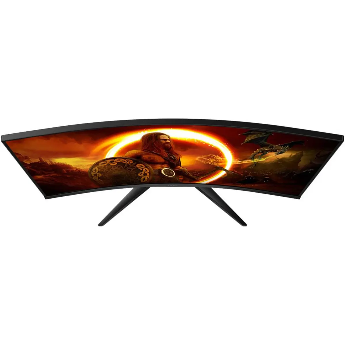 AOC C32G2ZE2, 31.5" FHD VA Display, 250Hz Refresh Rate, 0.5ms Response Time, AMD FreeSync, Curved Gaming Monitor