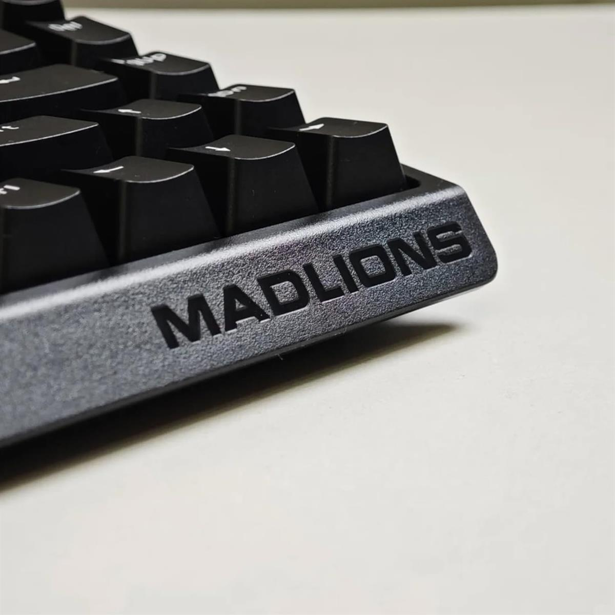 MadLions MAD68 HE RGB 60% Wired Magnetic Switch Gaming Keyboard (Black/White)