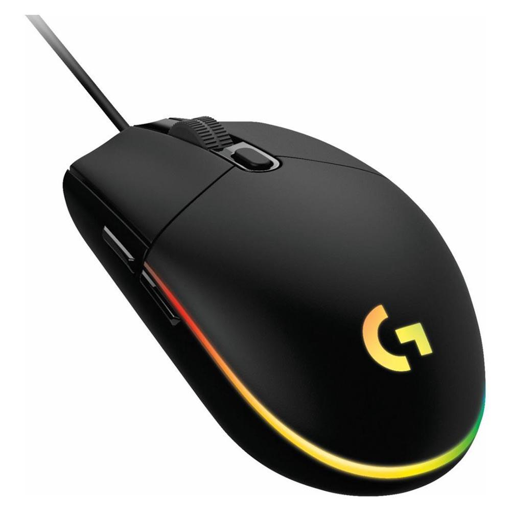 LOGITECH G102 GAMING MOUSE (BLACK)