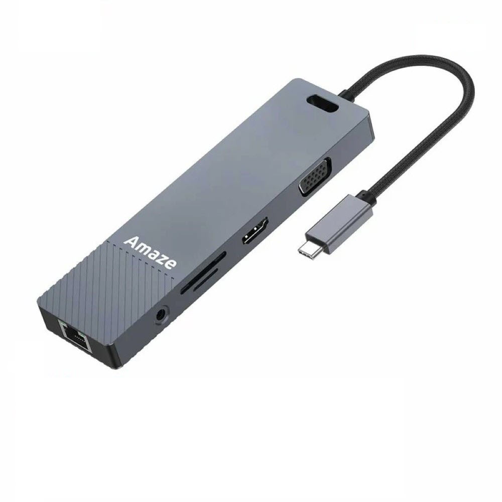 Amaze A3211 Alloy Series 11 in 1 Multiport Hub