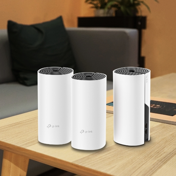 TP-Link Deco M4 (3 Pack) AC1200 Whole Home Mesh Wi-Fi System