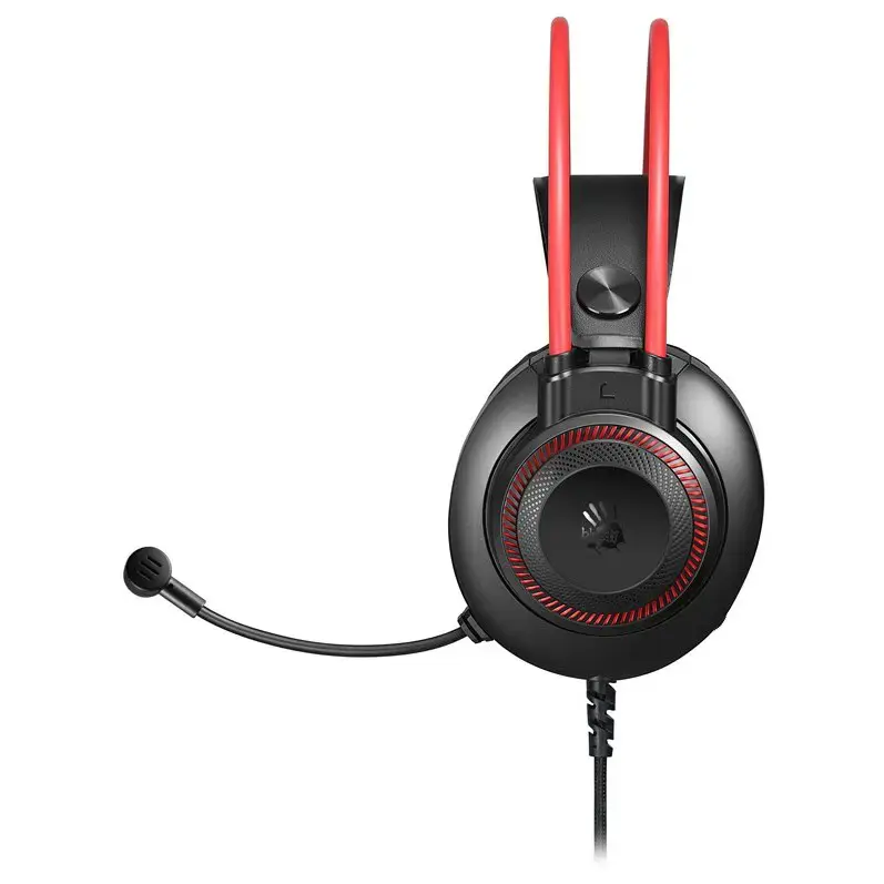 Bloody G200S RGB Wired Gaming Headset - Black+Red